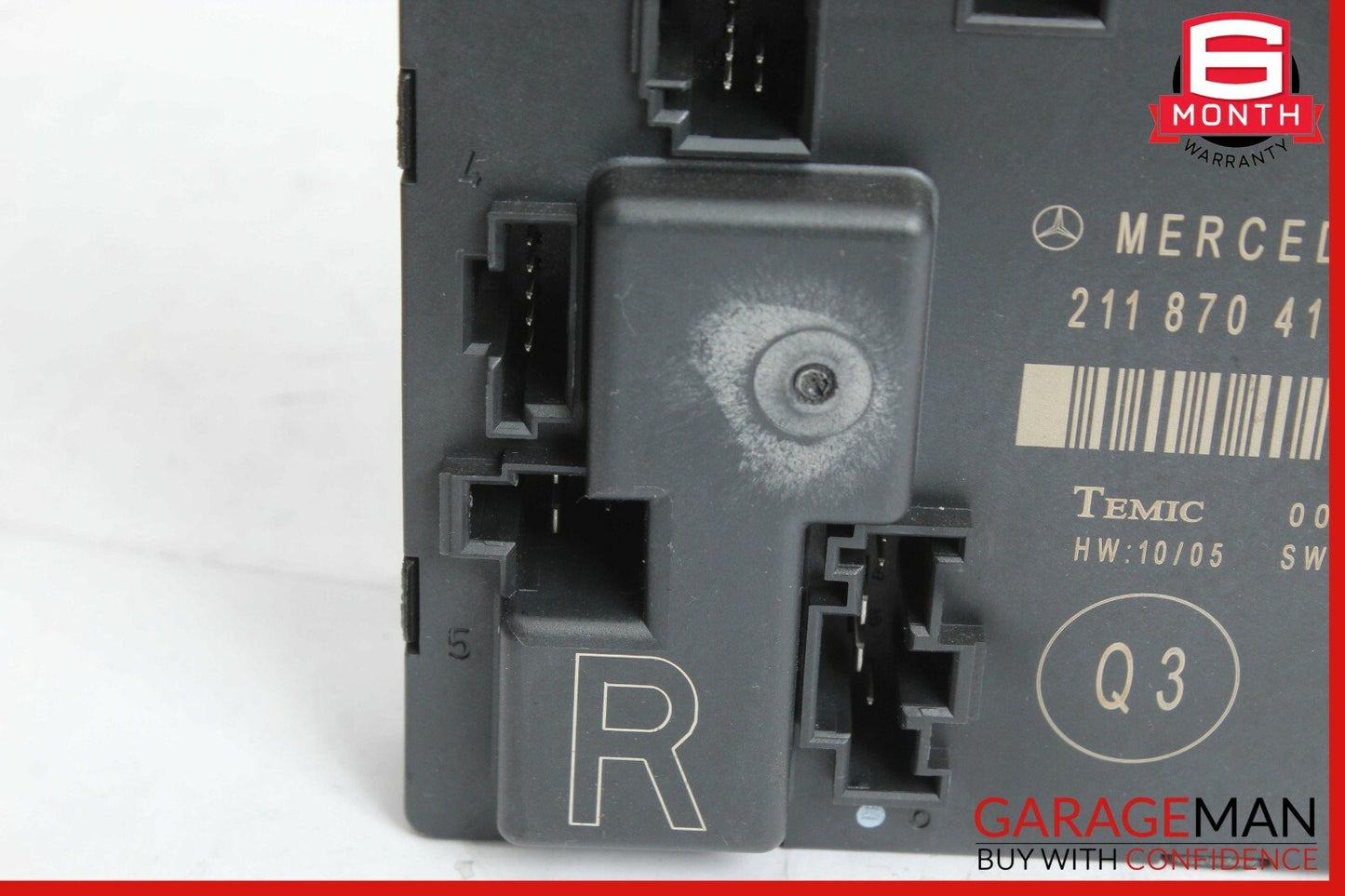 03-09 Mercedes W211 E550 E350 E63 AMG Rear Right Side Door Control Module Unit