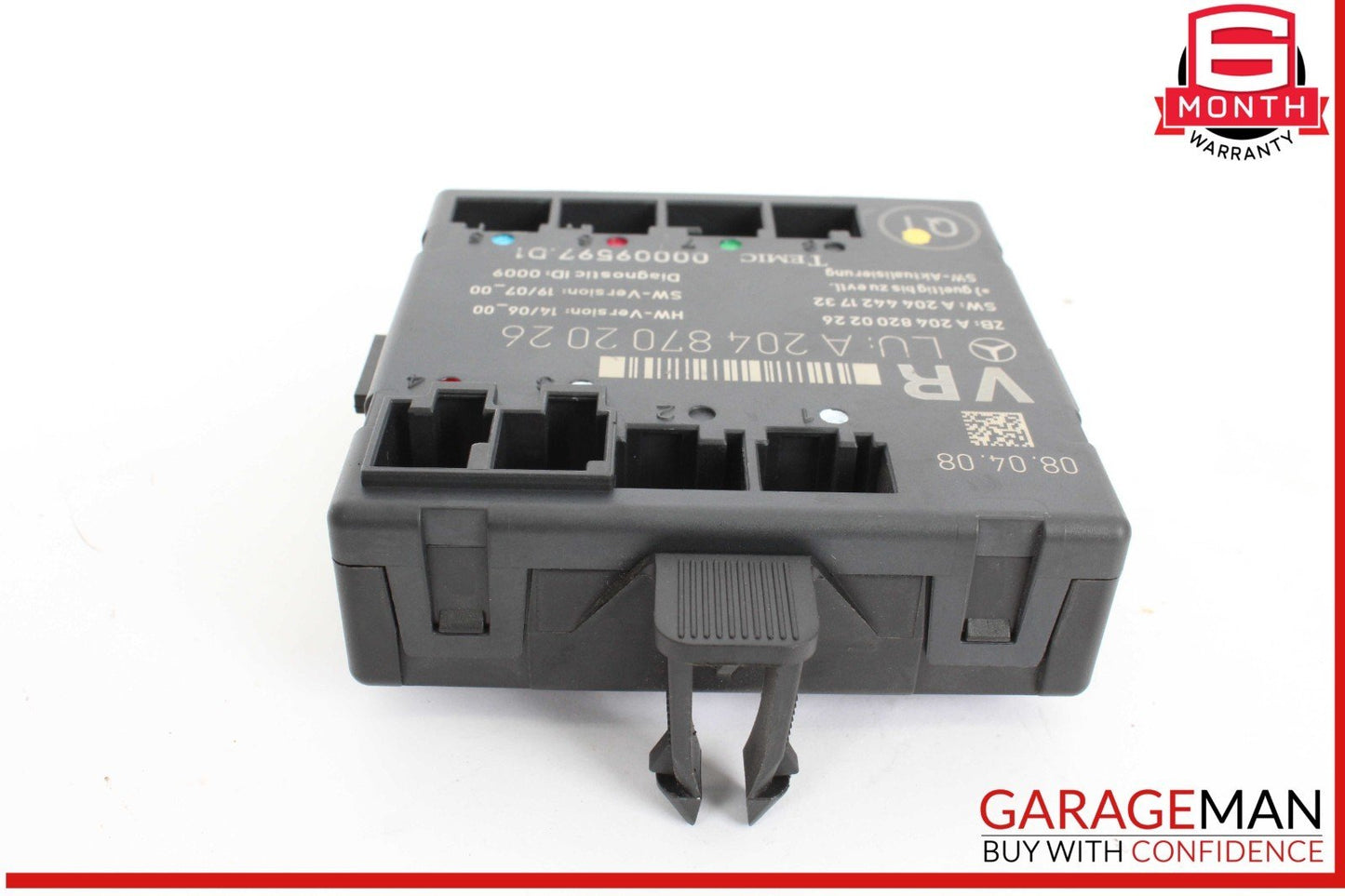 08-14 Mercedes W204 C300 Front Right Side Door Control Module 2048702026 OEM