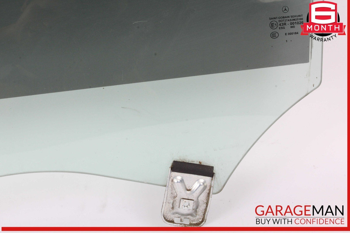 12-18 Mercedes W218 CLS550 CLS63 AMG Rear Left Driver Side Door Window Glass OEM