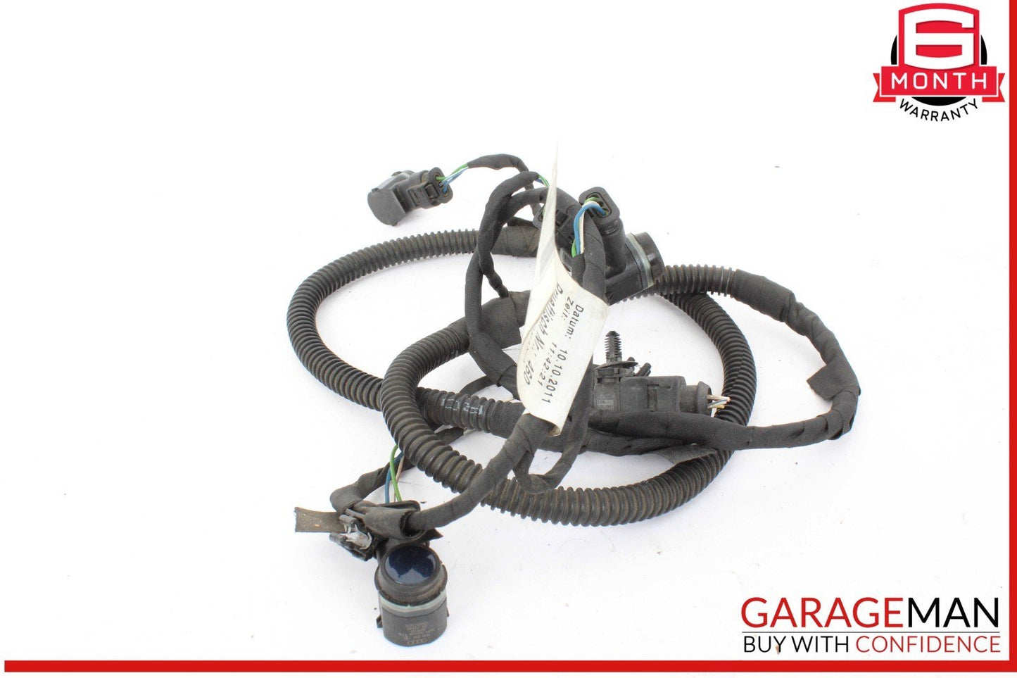 11-14 Porsche Cayenne 958 Bumper Harness Wires Wiring Park Parking Sensors OEM