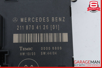 03-09 Mercedes W211 E350 E550 Rear Right Passenger Side Door Control Module Unit