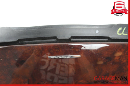 07-13 Mercedes W216 CL550 Dash Center Console Ashtray Ash Tray Trim Wood OEM