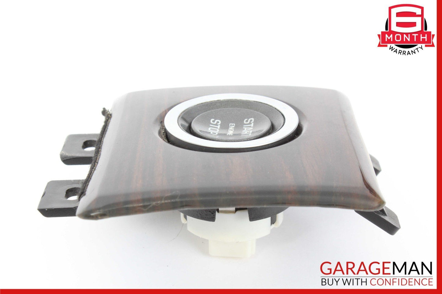 12-17 Range Rover Evoque Engine Start Stop Button Control Switch w/ Wood Trim