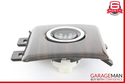 12-17 Range Rover Evoque Engine Start Stop Button Control Switch w/ Wood Trim