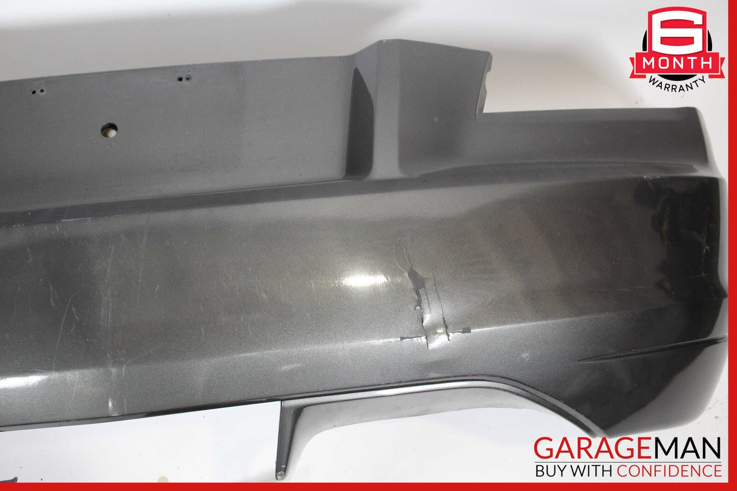04-08 Chrysler Crossfire Rear Bumper Cover Panel Gray OEM