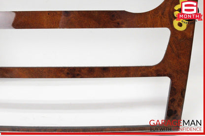 06-12 Mercedes X164 GL450 4MATIC Center Console Control Trim Panel Wood Bezel