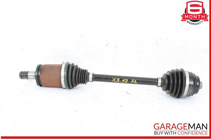 11-17 BMW X3 Front Left Driver Side CV Axle Shaft 7598027 OEM