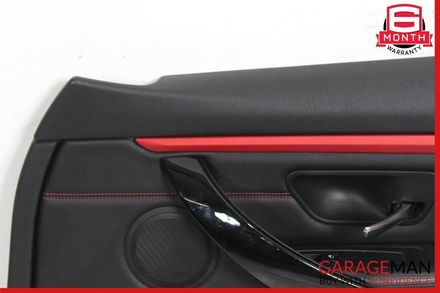 14-20 BMW 428i Front Right Passenger Side Interior Door Panel Cover Black OEM