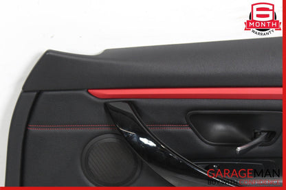 14-20 BMW 428i Front Right Passenger Side Interior Door Panel Cover Black OEM
