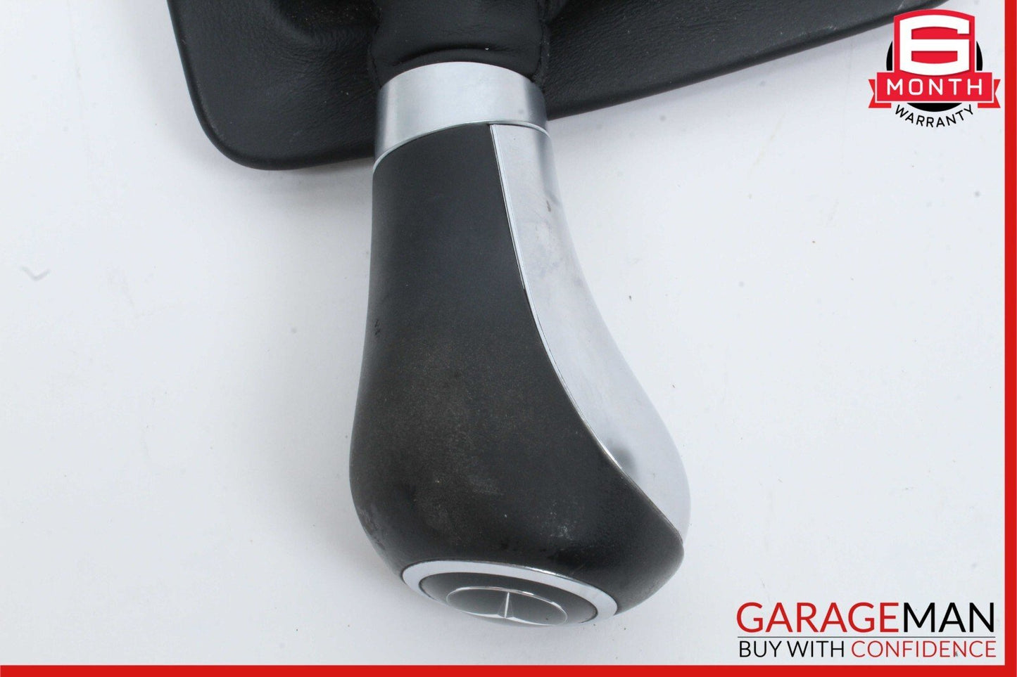 08-15 Mercedes W204 C250 Center Console Gear Shift Shifter Knob Trim Cover Black