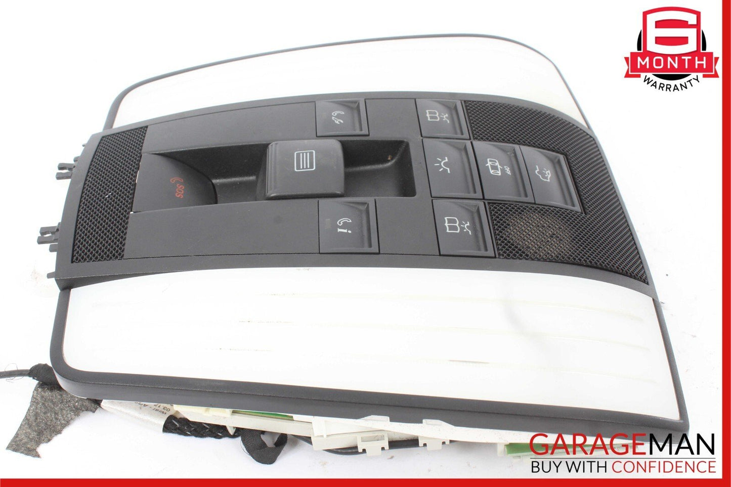 10-16 Mercedes W212 E350 E500 Overhead Dome Light Lamp Black 2129061000 OEM