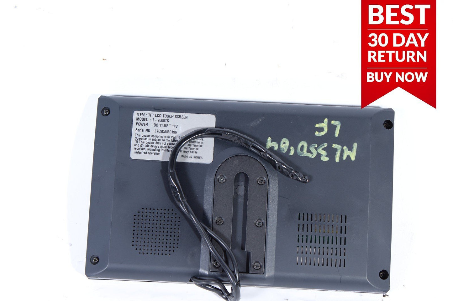 98-05 MERCEDES W163 ML350 FRONT LEFT DRIVER HEADREST LCD TOUCH SCREEN A27 OEM