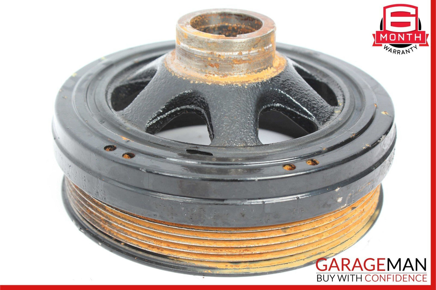 08-11 Mercedes W204 C300 Engine Motor Crankshaft Crank Shaft Pulley OEM