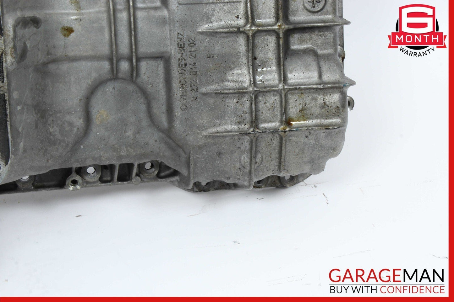 05-11 Mercedes W212 E350 C350 Engine Upper Oil Sump Baffle Pan 2720142102 OEM