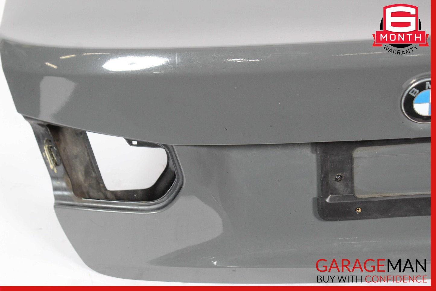 12-18 BMW F30 328i Rear Trunk Lid Deck Shell Panel Cover OEM