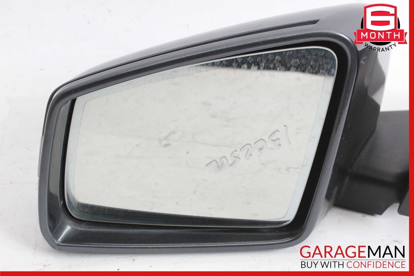 12-14 Mercedes W204 C250 Front Left Driver Side Mirror Rear View Door Flintgray