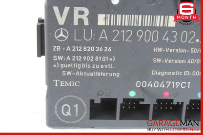 08-14 Mercedes W204 C250 C300 Front Right Passenger Side Door Controller Module