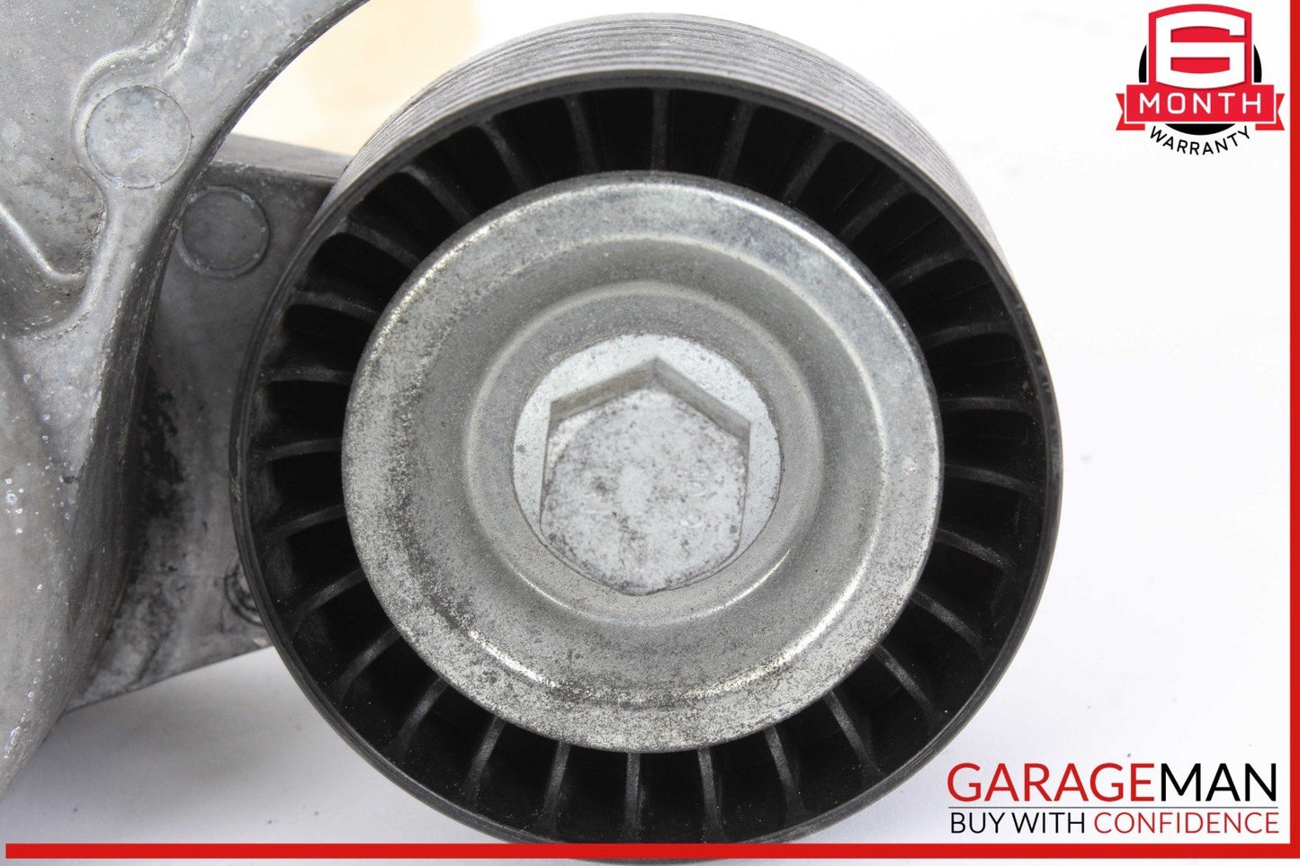 11-18 Porsche Cayenne 958 Engine Serpentine Tensioner Belt w/ Pulley OEM