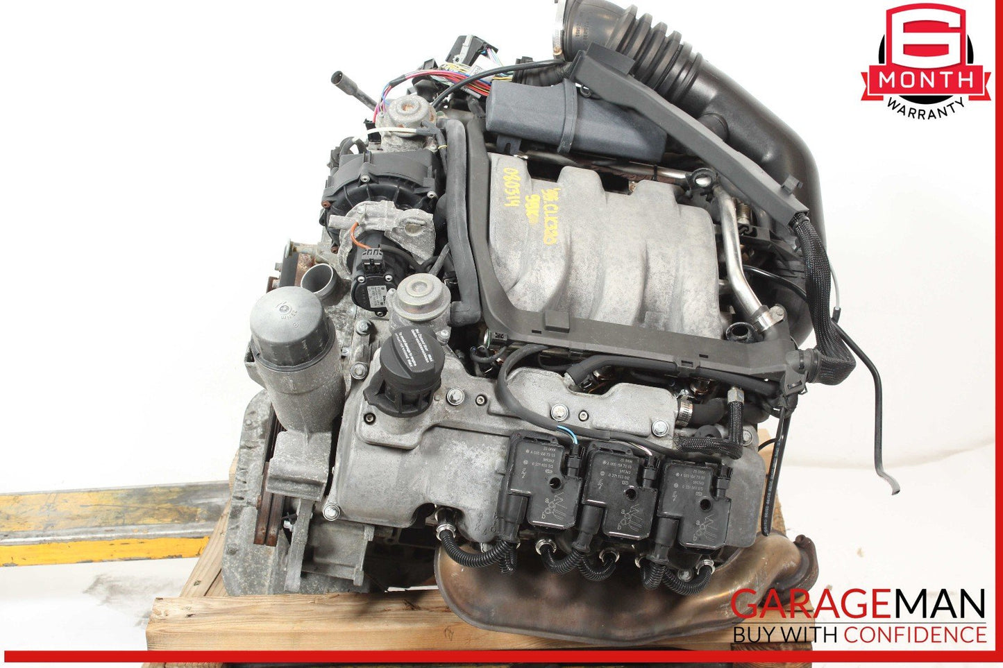 98-02 Mercedes W208 CLK320 E320 3.2L V6 Engine Motor Block Assembly 99k