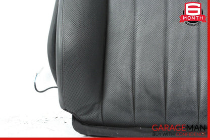 10-16 Mercedes W212 E500 E400 Front Left Top Upper Seat Cushion Black OEM