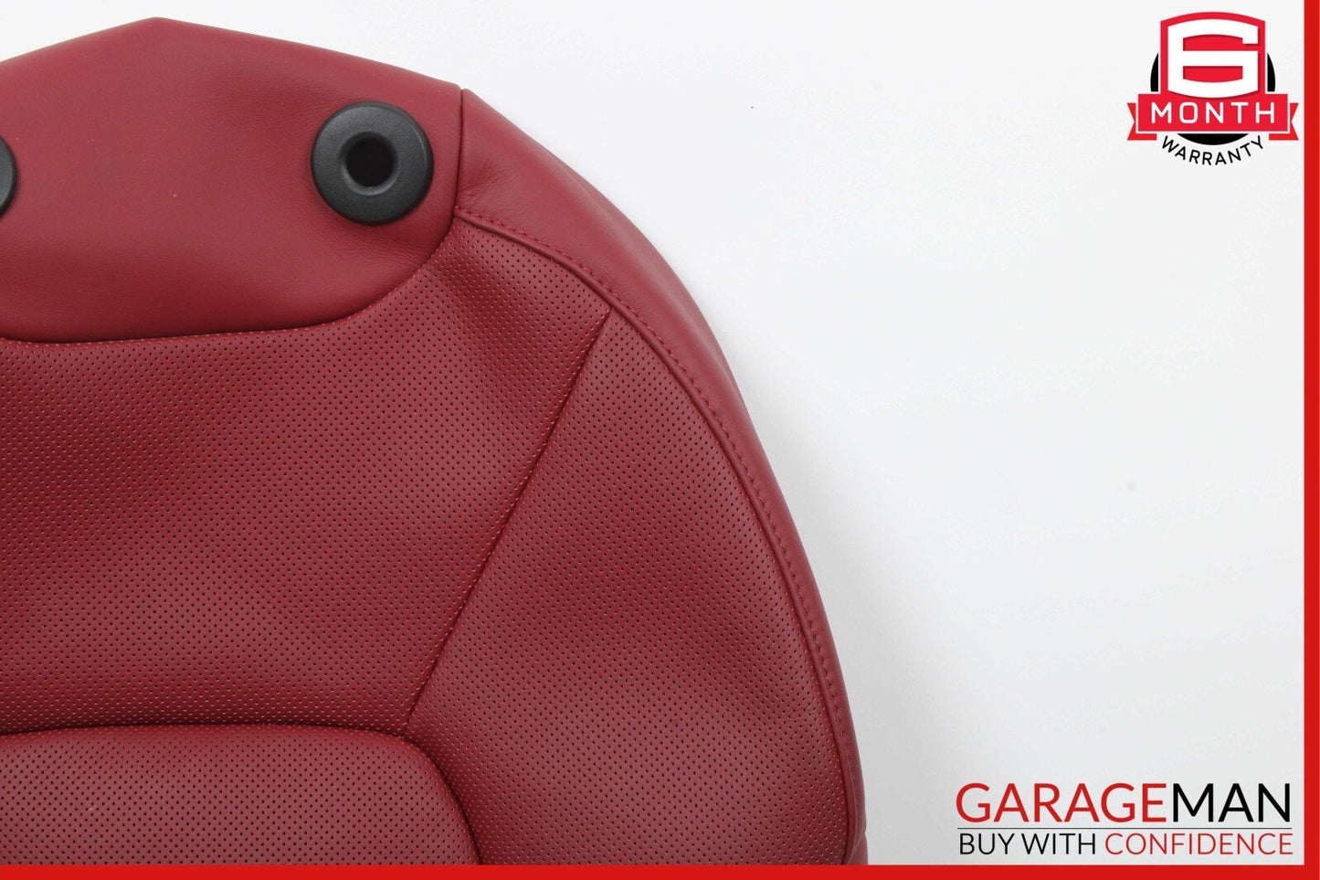 19-22 Porsche Cayenne Front Right Side Top Upper Seat Cushion Cover Red