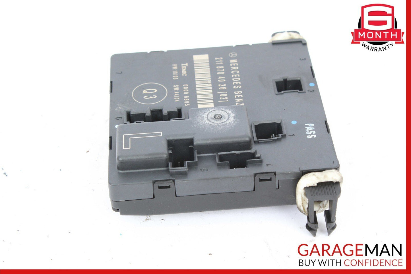 03-09 Mercedes W211 E63 AMG E350 E550 Rear Left Side Door Control Module Unit