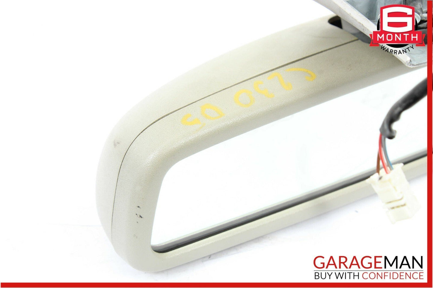 01-09 Mercedes W203 C230 C320 CLK320 Interior Rear View Mirror Grey OEM