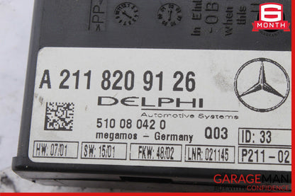 03-12 Mercedes R230 SL500 SLK350 Anti Theft Alarm Signal Control Module Unit OEM