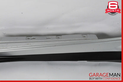 20-22 Ferrari F8 Left Driver Side Rocker Skirt Moulding Trim Panel Cover Silver