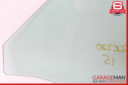 12-20 Mercedes R172 SLK250 SLK350 Rear Left Side Quarter Window Glass OEM