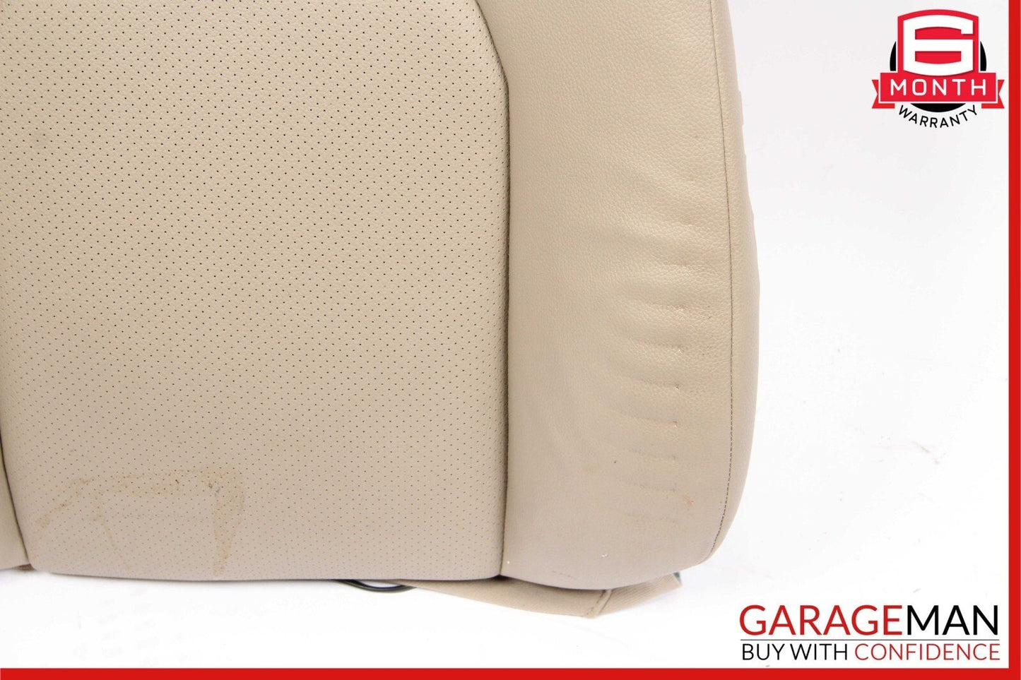08-14 Mercedes W204 C250 C350 Front Right Side Top Upper Seat Cushion Beige OEM