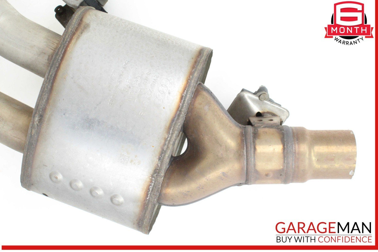 18-24 Audi S5 S4 3.0L Rear Right and Rear Left Side Exhaust Muffler Set OEM