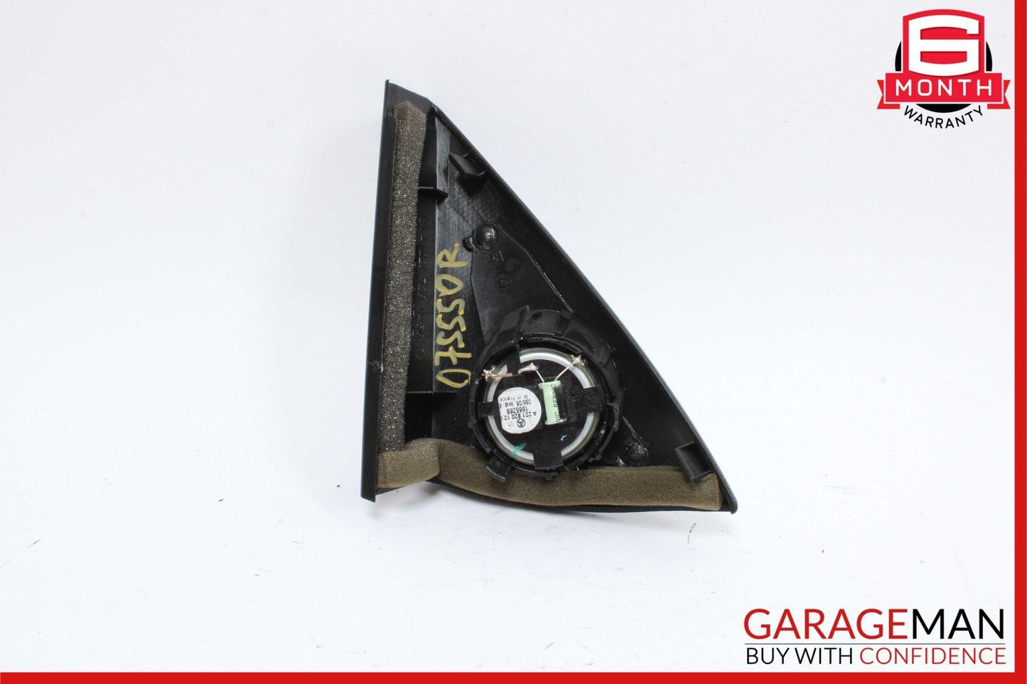 07-13 Mercedes W221 S350 S600 S550 Front Right Tweeter Speaker Trim Cover Black