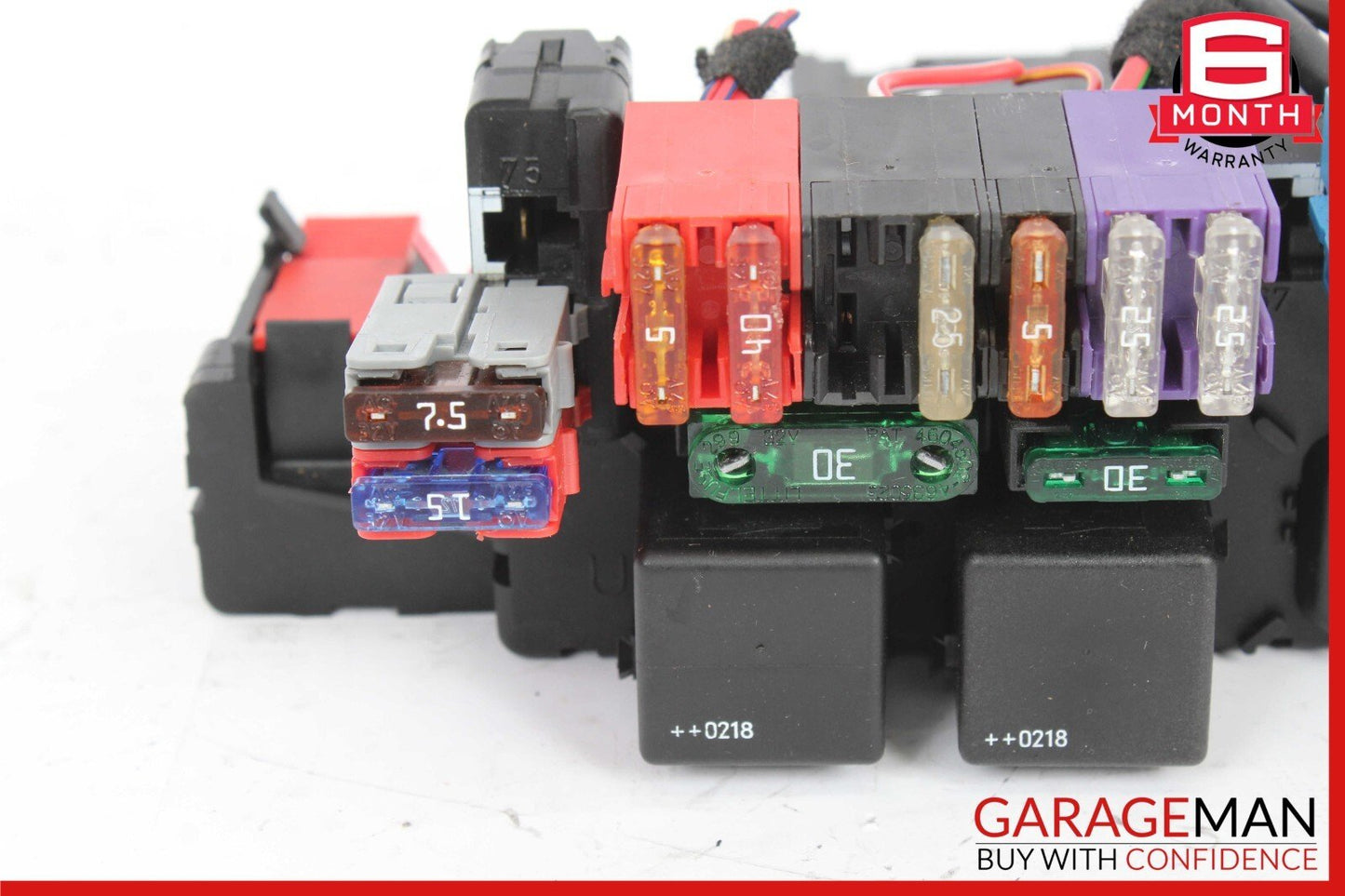 03-12 Mercedes R230 SL550 SL500 SL65 AMG Rear SAM Fuse Box Relay Module Assy