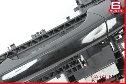 08-14 Mercedes W204 C250 C300 Rear Left Side Exterior Door Handle Black OEM