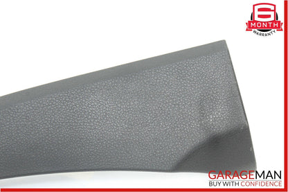 10-15 Porsche Panamera 970 Front Right Side Upper Pillar Trim Panel Black OEM
