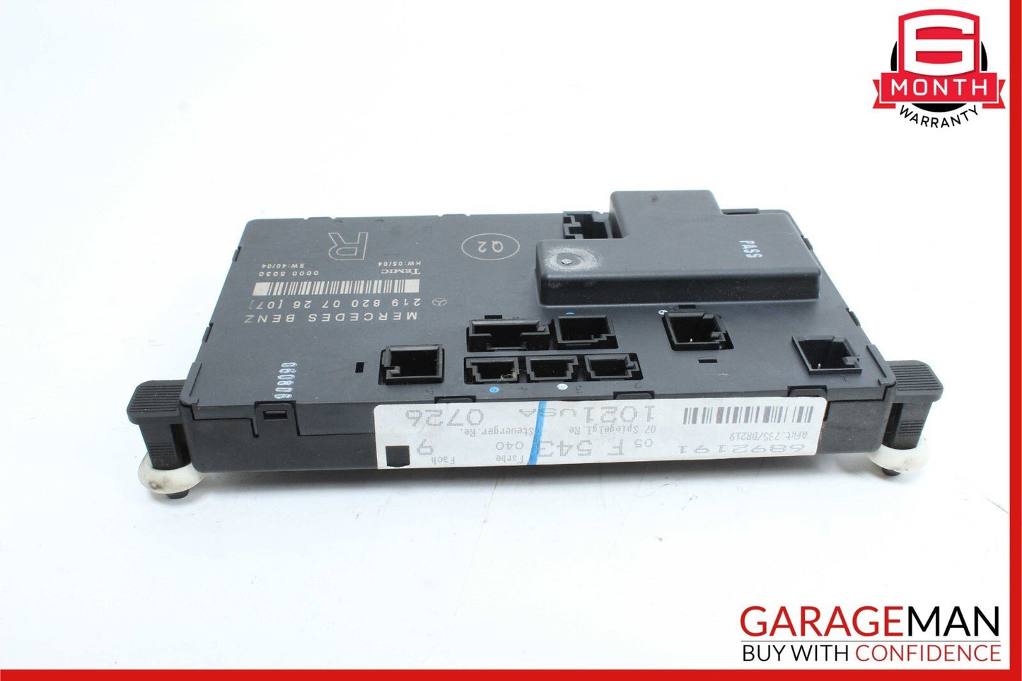 06-11 Mercedes W219 CLS550 CLS500 Front Right Door Control Module 2198200726 OEM