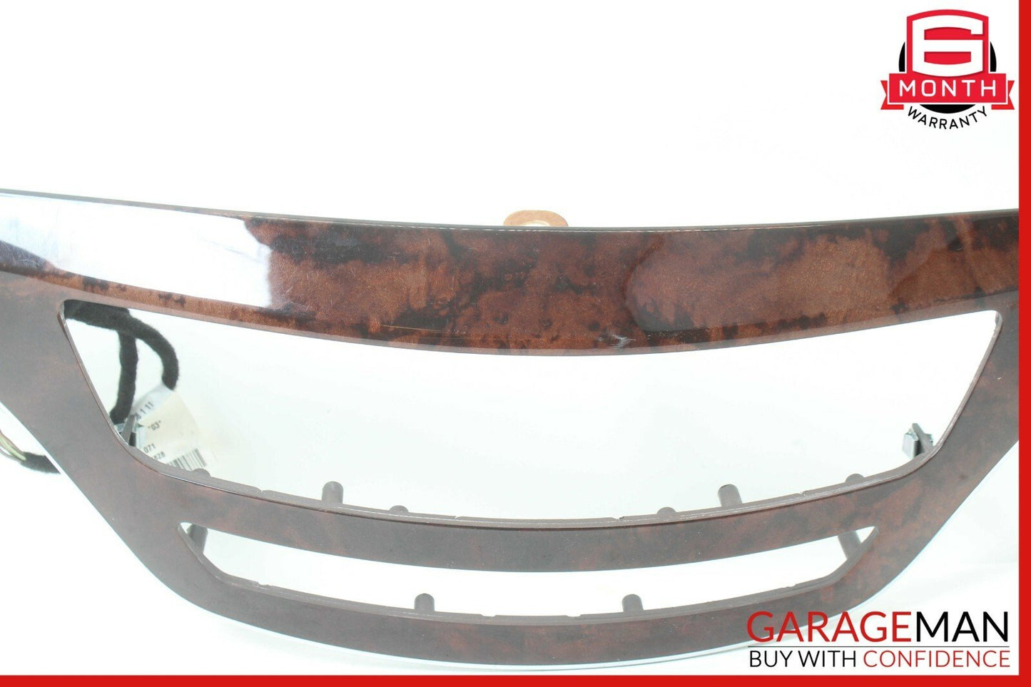 07-09 Mercedes W221 S400 S550 Front Dashboard Trim Panel Cover Bezel Wood OEM