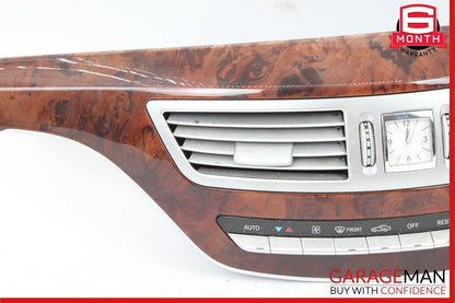 07-13 Mercedes W221 S550 S450 Dashboard Center Trim Molding 2216800671 OEM