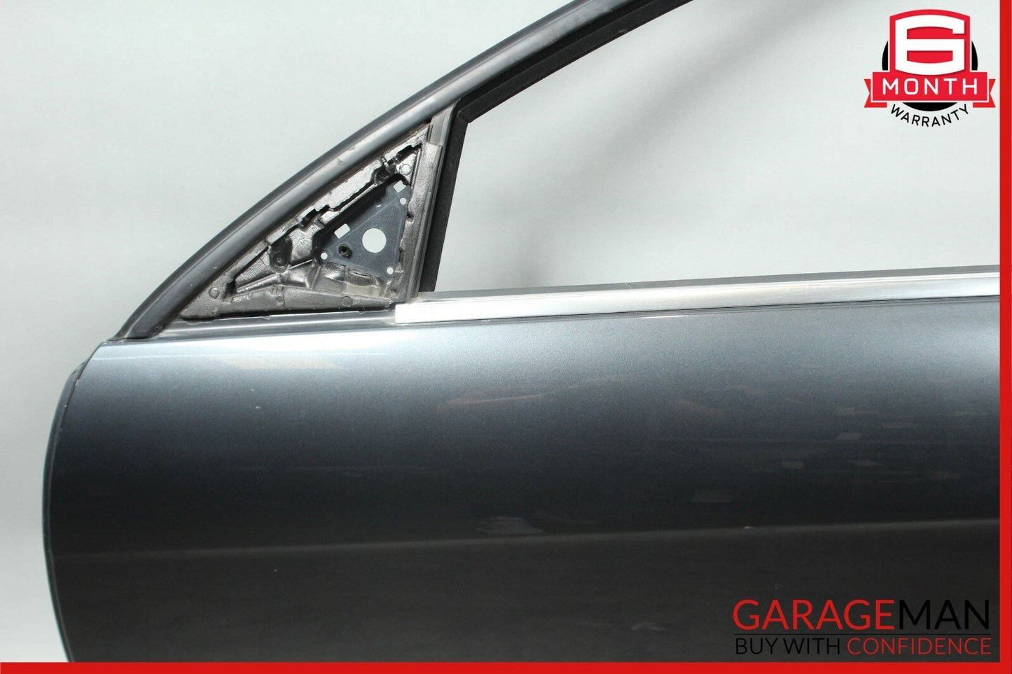 12-14 Mercedes W204 C250 C350 Coupe Front Left Exterior Door Shell Frame Gray