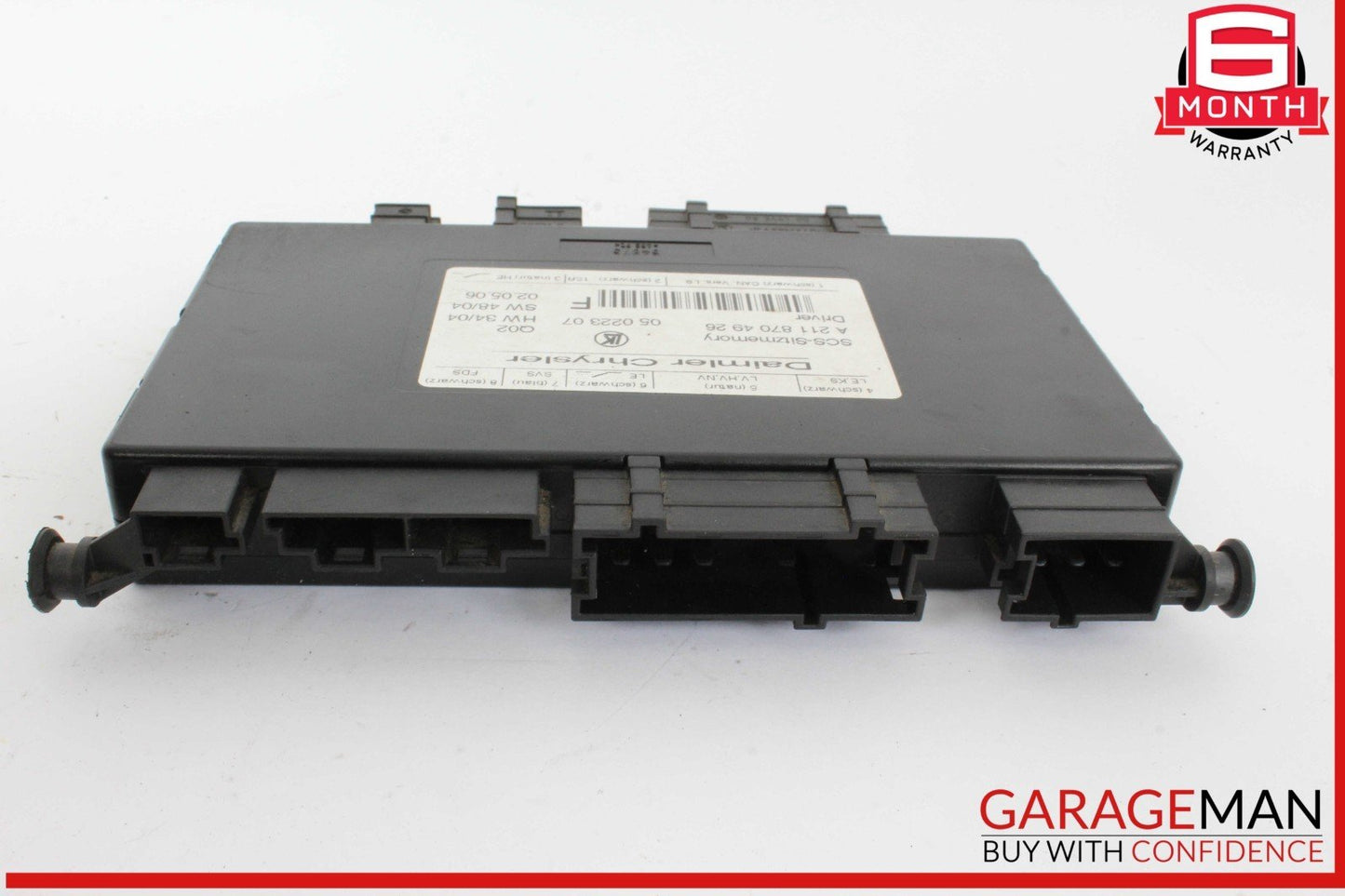 03-12 Mercedes X164 GL450 4MATIC ML500 Front Left Side Seat Control Module OEM