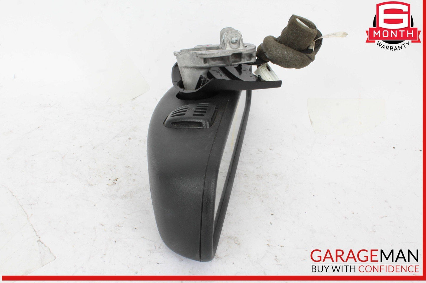 12-17 Mercedes W204 C250 C300 E350 Top Upper Interior Rear View Mirror Black OEM