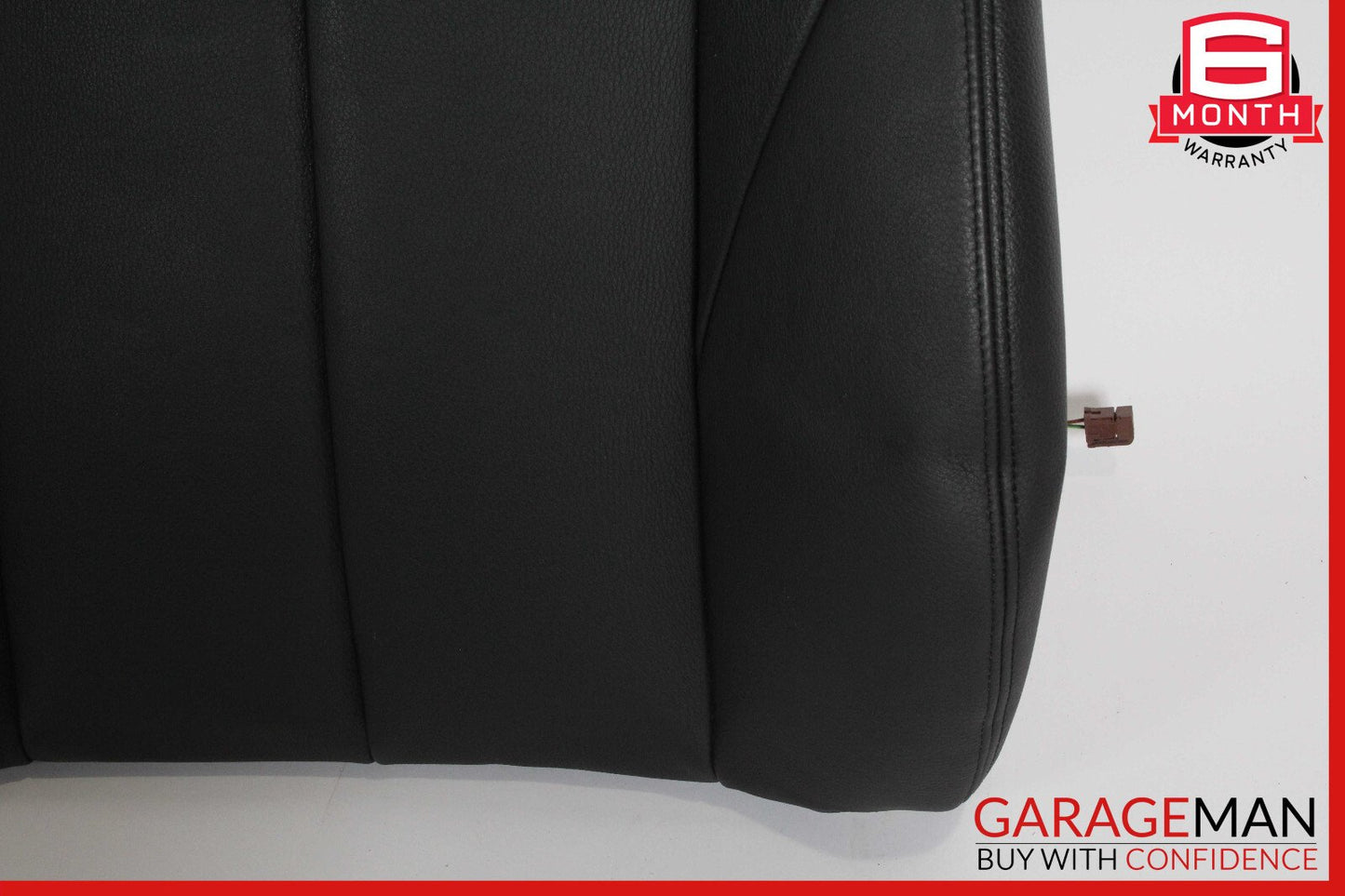 12-18 BMW F30 320i Front Right Top Upper Seat Cushion Black OEM
