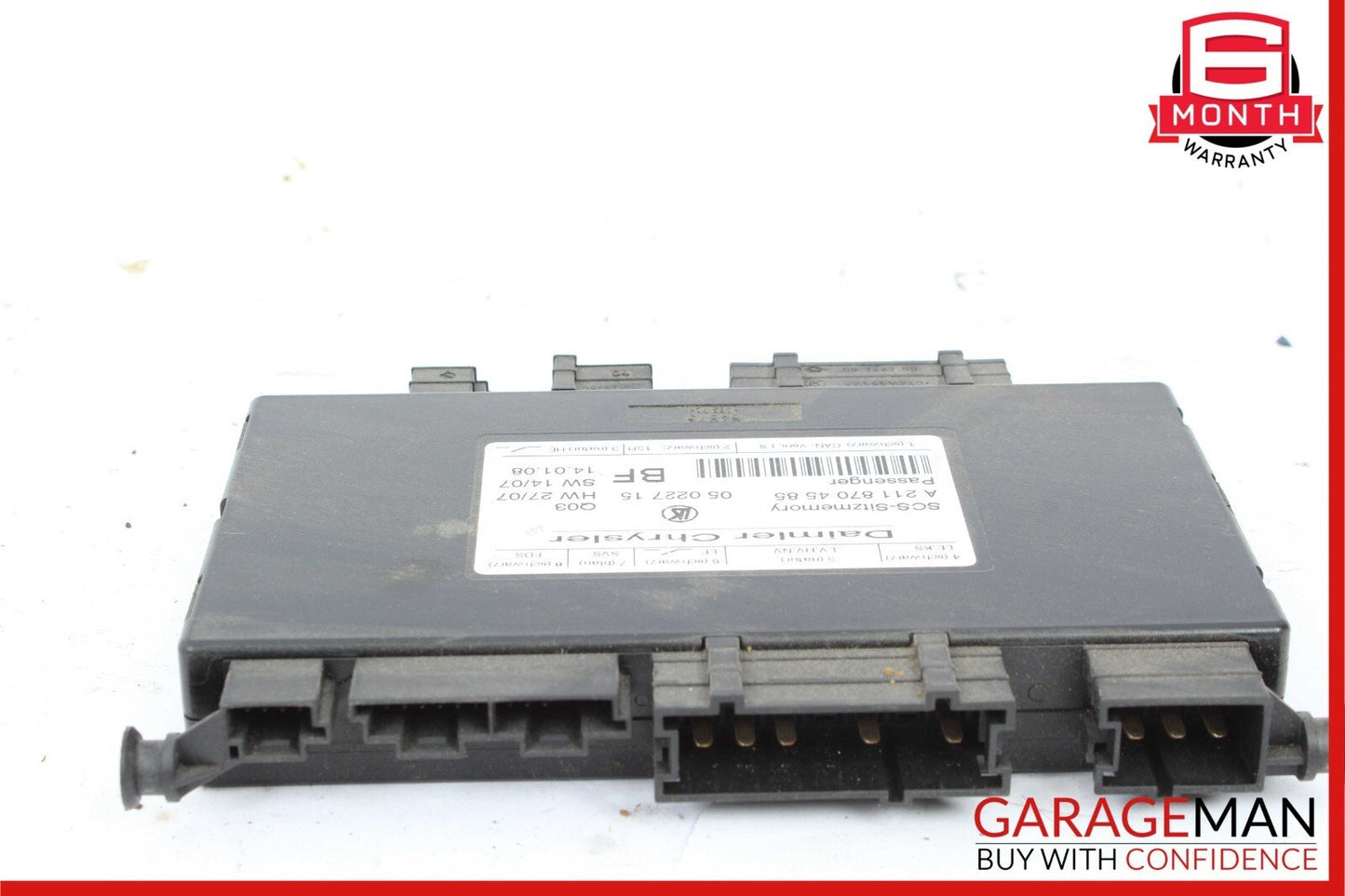 03-12 Mercedes X164 GL450 GL550 Front Right Seat Control Module 2118704585 OEM