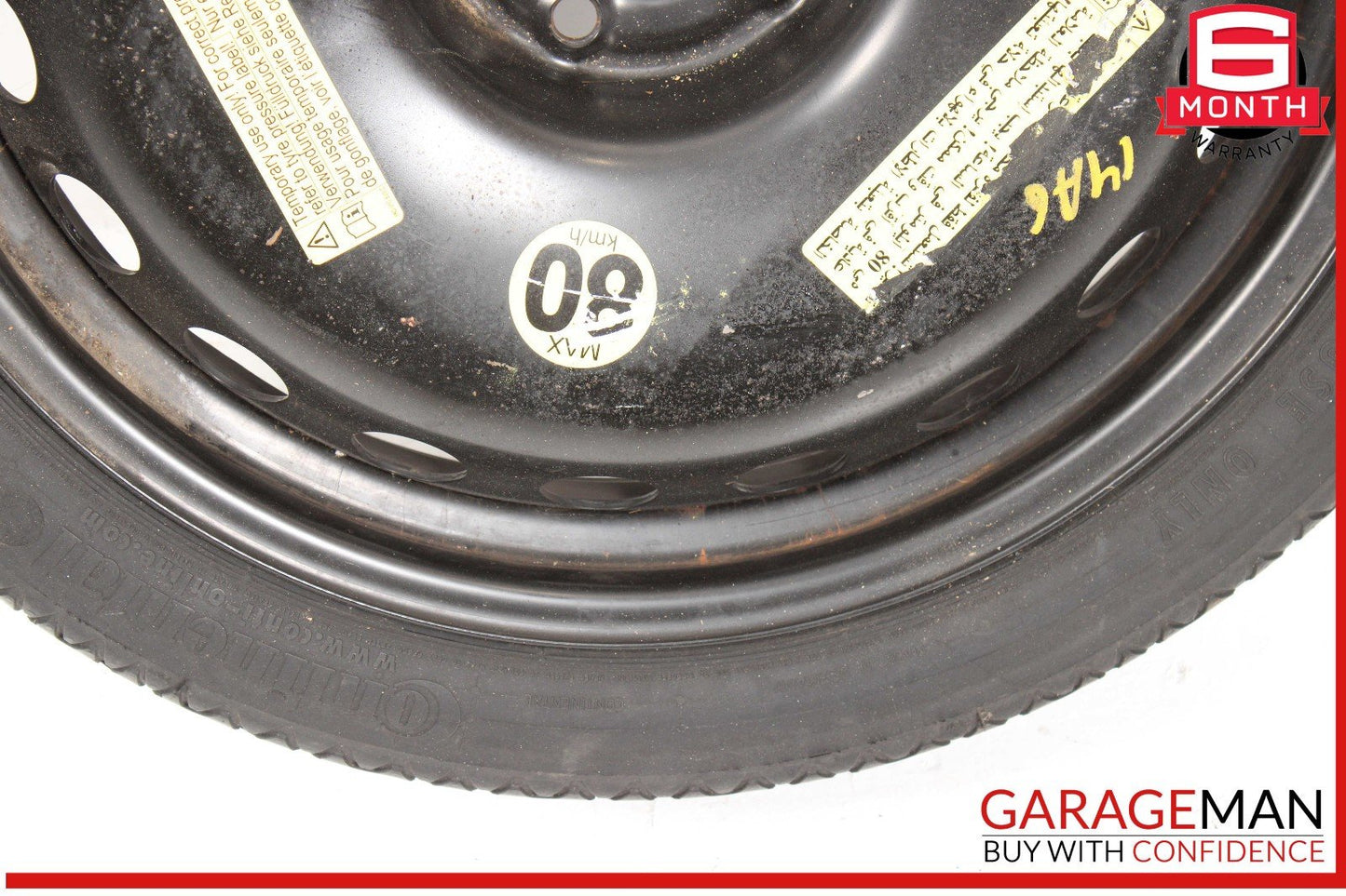 12-20 Audi A6 A7 Quattro Emergency Spare Tire Wheel T145/60 R20 105M OEM