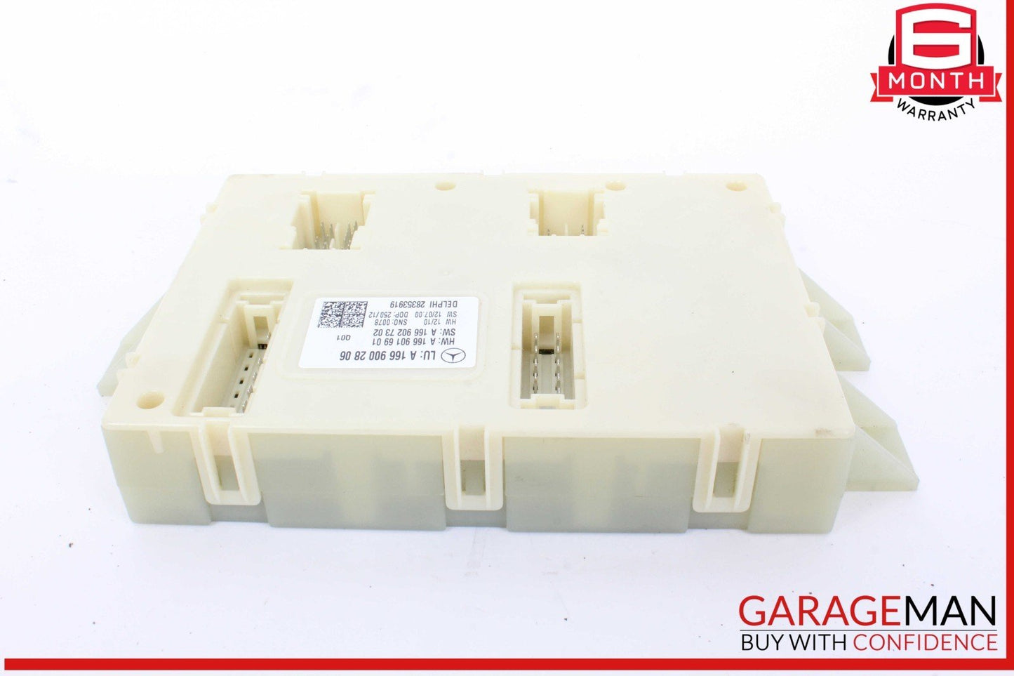 13-19 Mercedes X166 GL450 GLS550 Rear SAM Module Control Unit Signal Acquisition