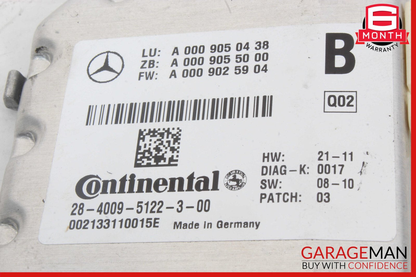10-13 Mercedes W221 S550 CL550 Lane Assist Multi Purpose Camera Module OEM
