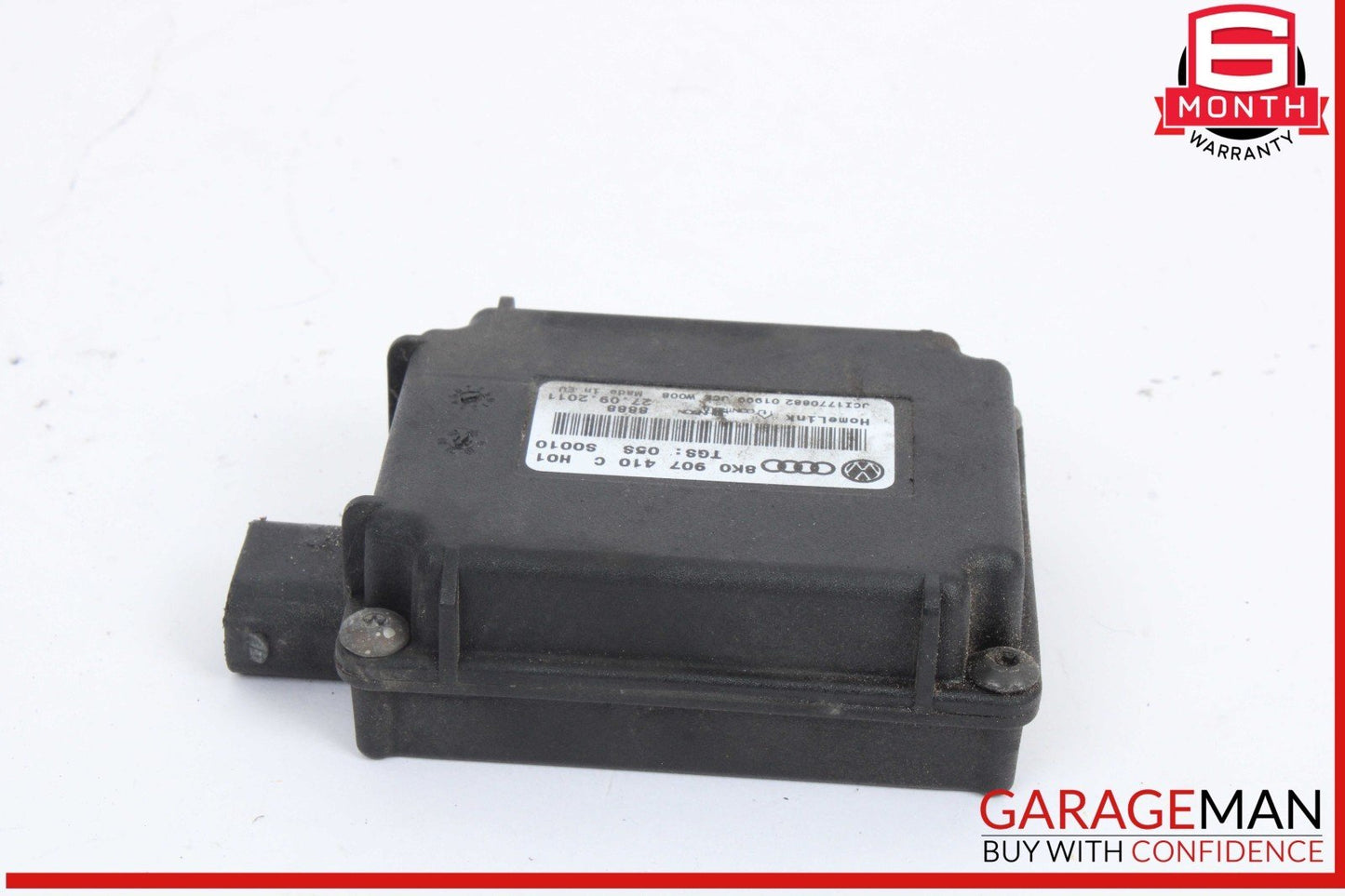 09-12 Audi S5 S4 HomeLink Garage Door Opener Control Module Unit 8K0907410C OEM