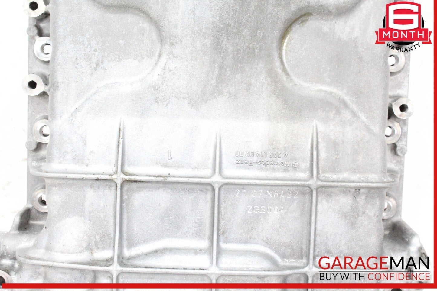 12-20 Mercedes X166 GL450 GL550 CLS550 Upper Oil Pan Section 2780140200 OEM