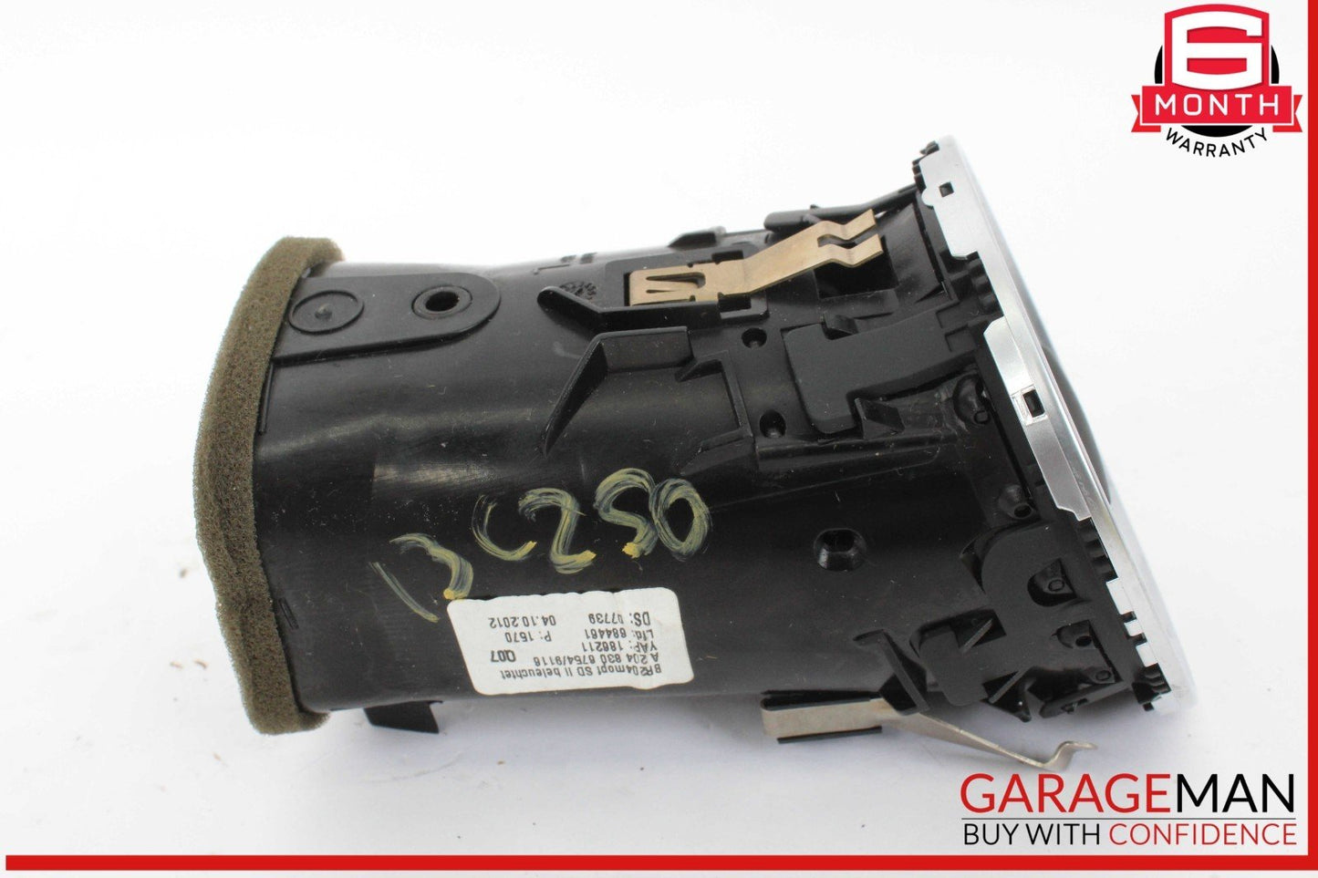12-14 Mercedes W204 C250 C350 Dash AC A/C Air Vent Grill Left Side OEM